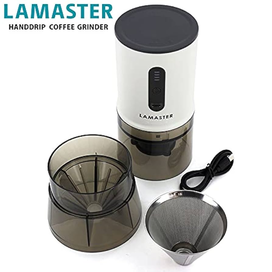 電動式コーヒーミル LAMASTER - HANDDRIP COFFEE GRINDER Amazon.co.jp: LAMASTER LAMSTER Hand Drip Coffee Grinder